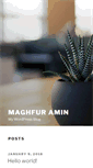 Mobile Screenshot of maghfuramin.net