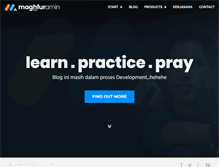 Tablet Screenshot of maghfuramin.com